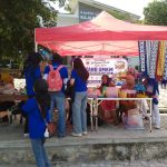 Kelompok Usaha Desa Canti dan Rajabasa Meriahkan Lomba Senam Keliling Piala Bupati